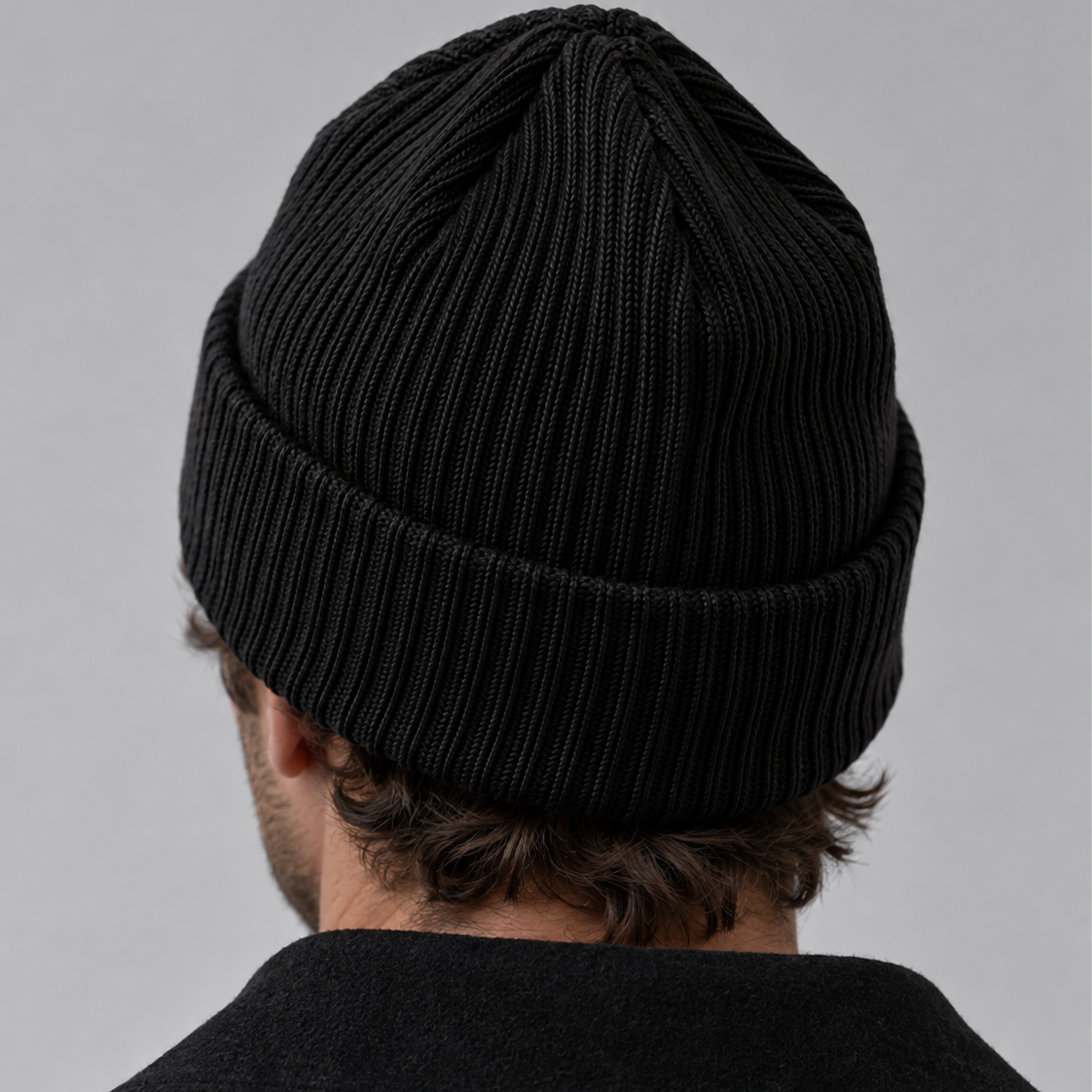 Montclarent Classic Black Knit Beanie