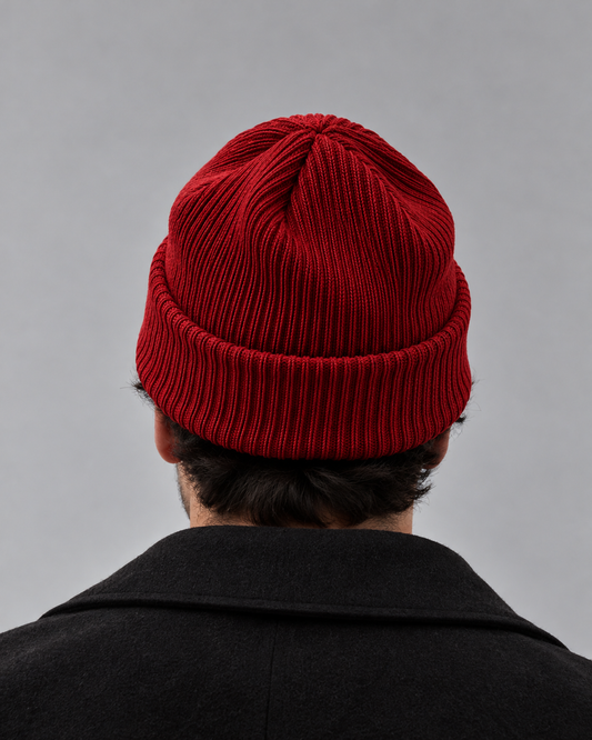 Montclarent Classic Red Knit Beanie
